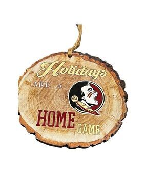 Florida State University FSU Snowflake Christmas Ornament